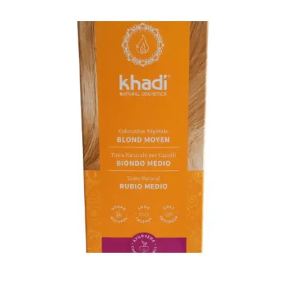Khadi Henna Bio Rubio Medio 100g